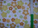 Tkanina bawełniana - żółte kwiatki - 1024