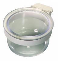 Miseczki na pokarm jajeczny - przeźroczyste z obręczą - op. 10 szt. 