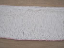 Frędzle białe  -  30 cm