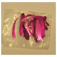 Cekiny - małe kiełki - 32mm - pink - 100 sztuk